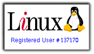 Linux Counter #137170